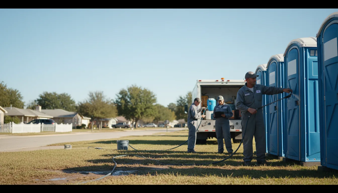 Long-Term Portable Toilet Rental in White Lake, MI near me